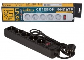 картинка Сетевой фильтр LogicPower LP-X5 1.8 м 5 розеток Black от интернет магазина Radiovip