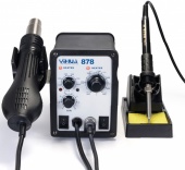 картинка Паяльная станция 2в1 YIHUA 878 от интернет магазина Radiovip