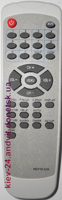 картинка Пульт Rolsen (Elektron) KEX1D-C55 от интернет магазина Radiovip