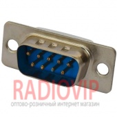 картинка Штекер DB-9pin монтажный,под пайку от интернет магазина Radiovip