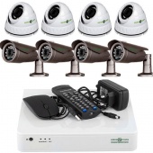 картинка Комплект видеонаблюдения Green Vision GV-K-L07/08 720P от интернет магазина Radiovip