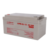 картинка Аккумулятор гелевый LPM-GL 12 - 65 AH от интернет магазина Radiovip