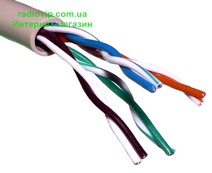 картинка Кабель UTP CAT5e 4P 24AWG PVC W 305m Pull Box от интернет магазина Radiovip