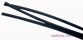 картинка Трубка термоусадочная 2,5/1,25 чёрная 1м. от интернет магазина Radiovip