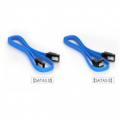картинка SATA 3.0 data CC-Ls 7pin-7pin 45 см прямой штекер от интернет магазина Radiovip