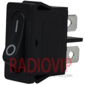 картинка Переключатель MRS-101-5С3 ON-OFF, 2pin, 6A, 220V, черный от интернет магазина Radiovip