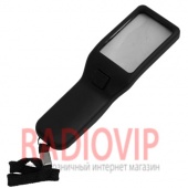 картинка Лупа ручная лупа с LED подсветкой Magnifier BW-017 от интернет магазина Radiovip