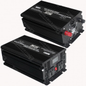 картинка Инвертор с чистой синусоидой 12V в 220V ProFix-1500W (макс.3000W) с зарядкой + UPS, LCD дисплей от интернет магазина Radiovip