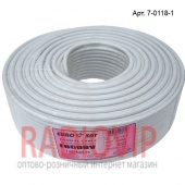 картинка Кабель RG-6 (F660BV) EuroSat, диам-6,9мм, белый, 100м от интернет магазина Radiovip