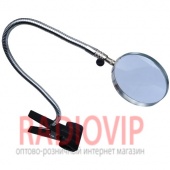 картинка Увеличительное стекло с прищепкой на гибком  держателе MG15120 2,5 кр.увелич. d-100мм от интернет магазина Radiovip
