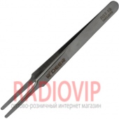картинка Пинцет радиотехнический R'Deer RST-13, метал. от интернет магазина Radiovip