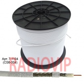 картинка Кабель RG-6/80 (F660BV) CommSpace, диам-6,8мм, белый, 305м/rib от интернет магазина Radiovip