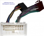 картинка Разъем автомогнитолы Kenwood 16pin+ISO, KN16-00-1 от интернет магазина Radiovip
