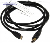 картинка Шнур 5505-2.0 (1.4HDMI-mini HDMI Gold)  2м. от интернет магазина Radiovip