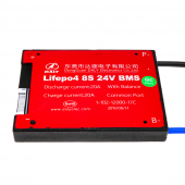 картинка BMS плата Lifepo4 24V 8S 20A симметрия от интернет магазина Radiovip