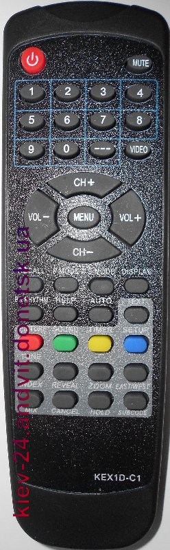 картинка Пульт XENON  KEX1D-C1  (txt) от интернет магазина Radiovip