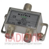 картинка Splitter 2-way Germany + 3шт.F в картон. упаковке HQ от интернет магазина Radiovip