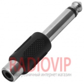 картинка Переходник шт.6,3 монo- гн.RCA, корпус пластик от интернет магазина Radiovip