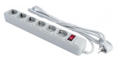 картинка Сетевой фильтр LogicPower LP-X6 3 м 6 розеток Grey от интернет магазина Radiovip