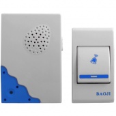картинка Беспроводной дверной звонок BAOJI 308 AС от интернет магазина Radiovip