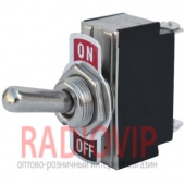 картинка Тумблер KN3(B)-101A (ON-OFF), 2pin, 10A 250VAC от интернет магазина Radiovip