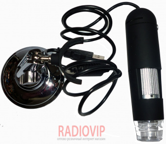 картинка Портативный USB микроскоп цифровой BM-H400 1.3M-2MPx 10X-400X от интернет магазина Radiovip
