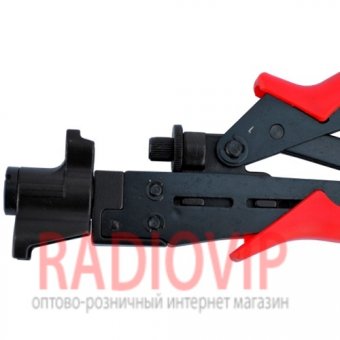 картинка Инструмент обжимной для компрессионных F, BNC и RCA разъемов от интернет магазина Radiovip
