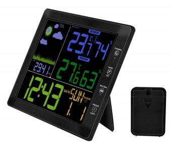 картинка Метеостанция Excelvan TS-8210 беспроводная цветная от интернет магазина Radiovip