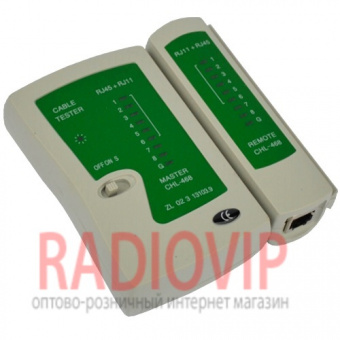 картинка Тестер кабельный NS-468N RJ45/RJ12 от интернет магазина Radiovip