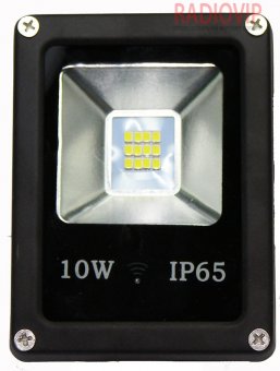 картинка Прожектор LED с встроенным инфракрасным датчиком движения 10W от интернет магазина Radiovip