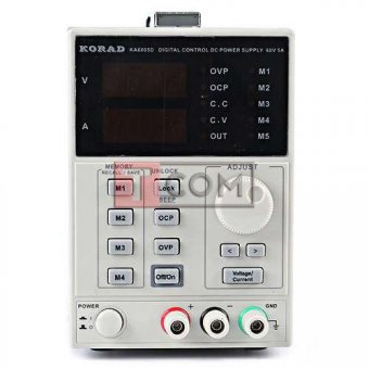 картинка Лабораторный блок питания Korad KA6005D, 60B, 5A от интернет магазина Radiovip
