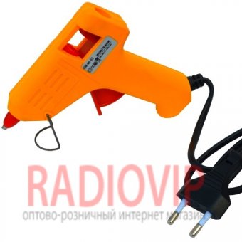 картинка Клеевой пистолет MI-02, под клей 7мм, 25W, желтый от интернет магазина Radiovip
