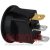 картинка Переключатель круглый с подсв. MIRS-101-8C ON-OFF, 3pin, 6,5A, 220V, желтый от интернет магазина Radiovip
