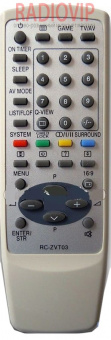 картинка Пульт AIWA RC-ZVT03 как ориг от интернет магазина Radiovip