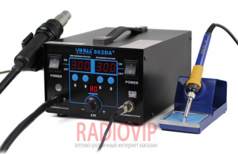 картинка Паяльная станция YIHUA 862DA+ от интернет магазина Radiovip