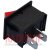 картинка Переключатель KCD-101-01 ON-OFF, 2pin, 6A, 220V, красный от интернет магазина Radiovip