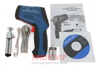 картинка Пирометр DT-8867H высокотемпературный от интернет магазина Radiovip