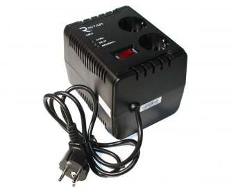 картинка Стабилизатор напряжения релейный RITAR CUBE-2 500VA 300W от интернет магазина Radiovip