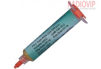 картинка Флюс-гель для BGA RMA-223TPF (UV) (ORIG) AMTECH 10g от интернет магазина Radiovip
