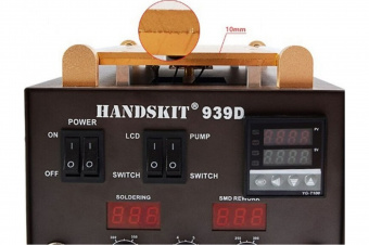 картинка Комбинированная паяльная станция HandsKit 939D от интернет магазина Radiovip