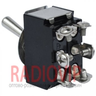 картинка Тумблер KN3(B)-202 (ON-ON), 6pin, 6A 250VAC от интернет магазина Radiovip