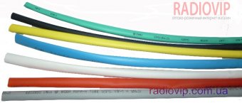 картинка Трубка термоусадочная 2,5/1,25 цветная 1м. от интернет магазина Radiovip