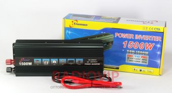 картинка Инвертор 12-220 AC/DC 1500W SSK TRUMAN от интернет магазина Radiovip