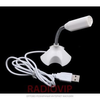картинка Микрофон для компьютера с USB входом от интернет магазина Radiovip
