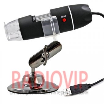 картинка Портативный USB микроскоп цифровой BM-U500 0.3 MPx 50X-500X от интернет магазина Radiovip