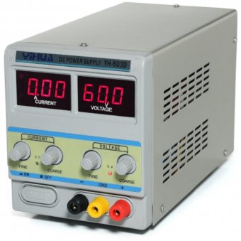 картинка Лабораторный блок питания YIHUA 603D, 60B, 3A от интернет магазина Radiovip