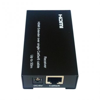 картинка Устройство передачи HDMI по кабелю витая пара 100-120 м HDR-EXN с ИК от интернет магазина Radiovip