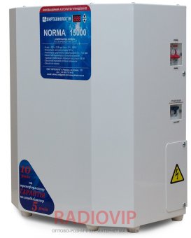 картинка Стабилизатор NORMA 15 кВА от интернет магазина Radiovip