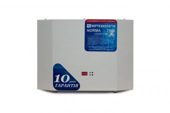 картинка Стабилизатор NORMA 7,5 кВА от интернет магазина Radiovip