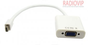 картинка Переходник шт.mini DisplayPort- гн.VGA, c кабелем 0,2м от интернет магазина Radiovip